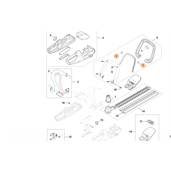 STIHL  Sprężyna zestykowa 4242 442 1600